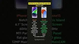 One list to see iPhone 15 upgrades