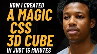 ✨ Magic Glowing Cube using CSS Only – 15‑Minute Fun Animation Tutorial