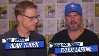 Alan Tudyk & Tyler Labine talk Tucker & Dale vs Evil 2 and their roles on Dirk Gently