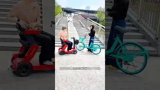 GRANDMA vs GRANDDAUGHTER! Who Has the Fastest Bike? 😱🏁⛰️ | The Race Ends in an Incredible Way! 😂🚴...
