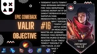 Valir Epic Comeback, gini cara main Valir Objective gaming 🔥 #valir #valirgameplay #epiccomeback