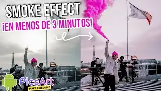 ✅Como editar humo de colores| Smoke effect en PicsArt 2021