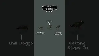 dog companion #pixelart #gamedev #animation #tutorial #dog #indiegame #postapocalyptic #art