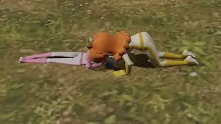 Peach and Daisy flattening and inflating