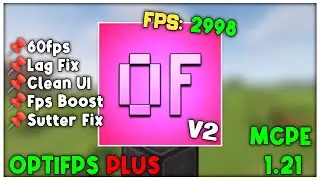 Optifps Plus V2 For Minecraft PE 1.21 (FPS BOOST)