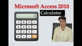 How To create Calculator in MS-Access||The Programming Hub
