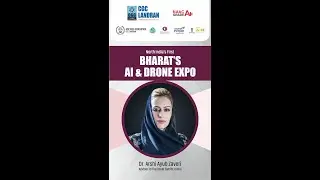 AI Drone Expo Delighted to host our special Guest Dr. Arshi Ayub Zaveri
