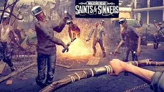 Walking Dead S&S || Psvr || Live stream highlights || Funny Moments