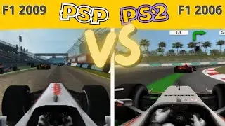 F1 2009 (PSP) vs F1 2006 (PS2) | Graphics & Gameplay Comparison