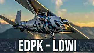 🔴 EDPK-LOWI | C152 - REX Accuseason! Innsbruck VFR - Group Flight!