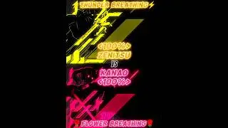 Zenitsu Vs Kanao (FP) #demonslayer #anime #fananimation #edit