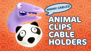 Animal Clips Cable Holders