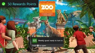 Zoo Tycoon Weekly Xbox Game Pass Quest Guide - Clean Up 5 AnimalPoops