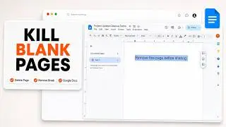 How to Delete a Page in Google Docs (Careful Sheet Delete)
