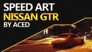 Nissan GTR, by Aced!