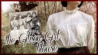 Making an Edwardian Gibson Girl Lace Blouse