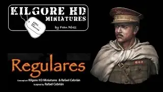 Kilgore HD Miniatures KGF019 Regulars 1/10th resin bust