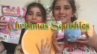Squishies we got for Christmas and more