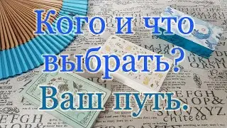 Ваш путь. Кого или что выбрать? Какой вариант выбрать?  Общий расклад.