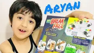 Epic Break Free spy code game unboxing with Aryan