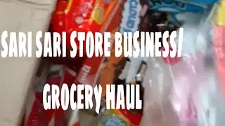 Sari sari store business/ 3,168 pesos worth of grocery item/haul/@nenita g channel