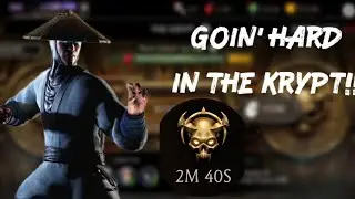 Klassic Raiden Rips Through Krypt | MK Mobile 7.0.1