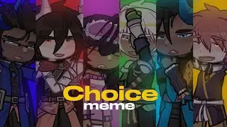 🌅【𝘾𝙃𝙊𝙄𝘾𝙀 𝙢𝙚𝙢𝙚】🌅 || My Inner Demons || Gacha