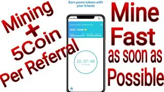 Earn Pomo Protocal Coin | Get free cryptocurrency | Latest mining apps | How to earn cryptocurrency