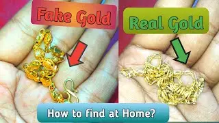 HOW TO KNOW GOLD IS REAL || HOW TO KNOW SPOT FAKE GOLD || HOW TO TELL REAL GOLD FROM FAKE