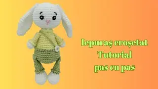 Iepuraș croșetat