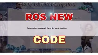 ROS NEW REDEEM CODE SEPTEMBER 25 2021  |  TP 2021 |  ROS FREE SKIN