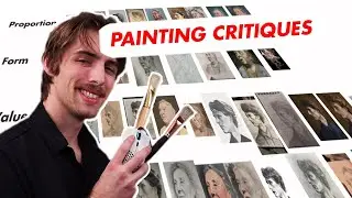 I Challenged my Discord to a Painting Contest - Portrait Drawing Critiques