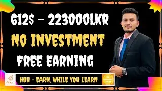 How did I earn 612$ - 223000lkr without any investment @aazifahzan