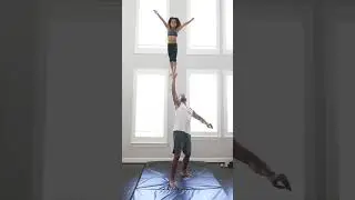 Handstand pop to one arm and then Handsky! 