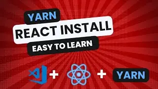 Setup of React install with yarn | কিভাবে আমরা  react  এর মাধ্যমে yarn install করব ❤️‍🔥#react #yarn