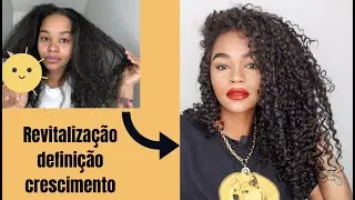 COMO FAZER HIDRATAÇÃO PARA CABELO CACHEADO (Receita caseira ) #dogecoin