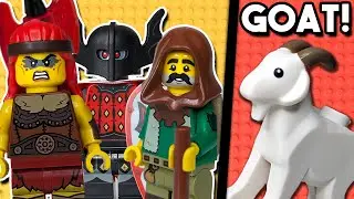 Reviewing & Upgrading the Series 25 LEGO Castle Minifigs!
