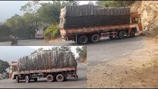 Under Power Trucks Struggled Ghat Sections | Bargur Ghat