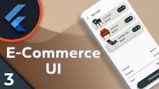 E-Commerce UI - Part 3 | Flutter UI | Speed Code