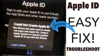 2023: Could not create Apple ID account iPad / iPhone FIXED