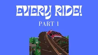 Riding Every Ride in Tree Tops Park! | Part 1