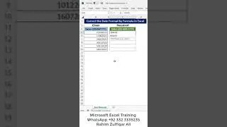 Correct the Date Format (DD-MM-YYYY) by Formula & Custom Formatting in Microsoft Excel 