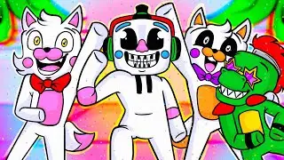 DJ Music Man's DANCE PARTY In Minecraft FNAF