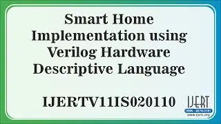 Smart Home Implementation using Verilog Hardware Descriptive Language