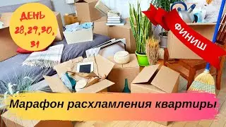 Предновогодний марафон расхламления квартиры за 31 день. Финиш.