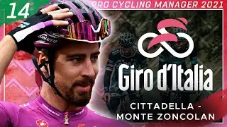ZONCOLAN TIME. 2021 GIRO D'ITALIA Stage 14 | Pro Cycling Manager 2020