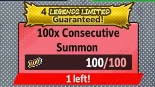 How to Collect 4LF Guaranteed 100x Characters Summon Tickets!!!-Dragon Ball Legends 