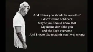 Justin Bieber - Love Yourself Lyric Video Created By Tyler Musson/ElementalMusic