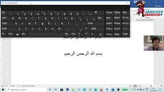Mudahnya menulis huruf arab di Microsoft Word