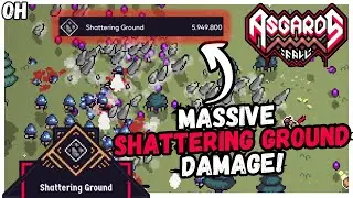 MASSIVE Shattering Ground Damage! Asgards Fall!